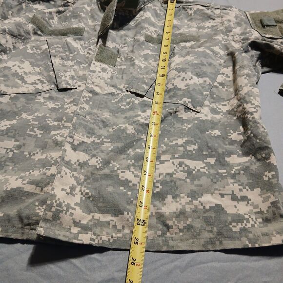 Army ACU Jacket Ripstop Combat Military Uniform Large X-Short UCP Digital Coat - Picture 6 of 9
